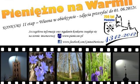 Drugi etap konkursu fotograficznego - wiosna.  