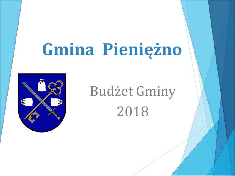  2018 Budżet Gminy 2018 