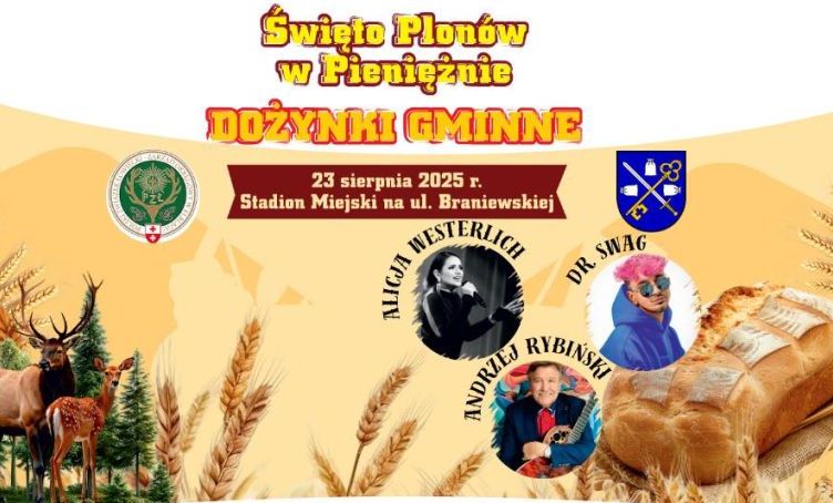 Święto Plonów w Pieniężnie - Dożynki Gminne 2025