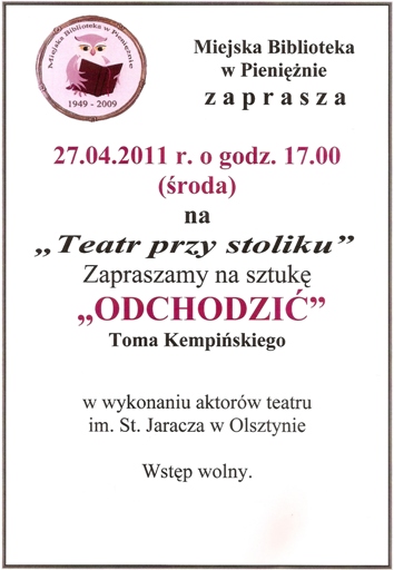 Teatr przy stoliku 