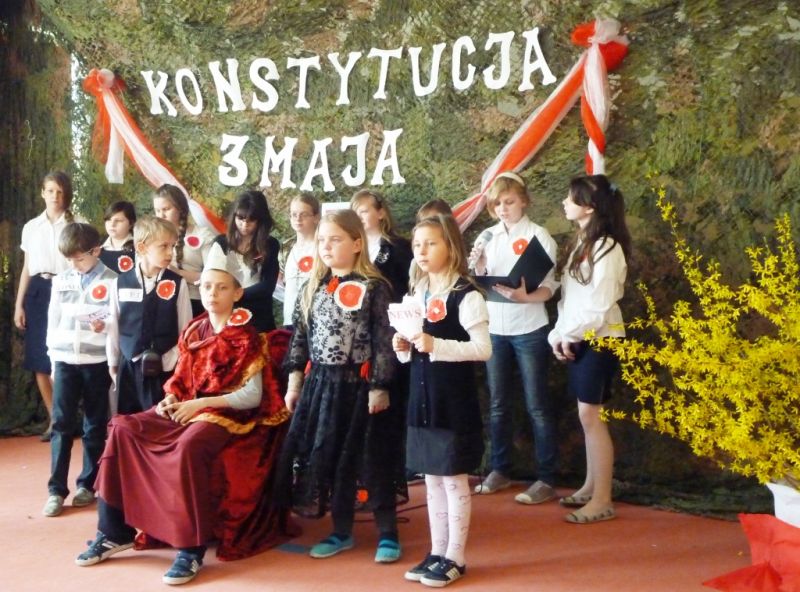  Obchody 3. maja w SP w Pakoszach w 2013 r. 