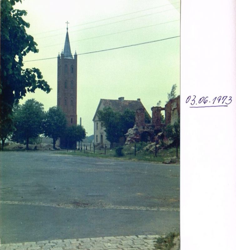  Wieża po kościele ewangelickim  