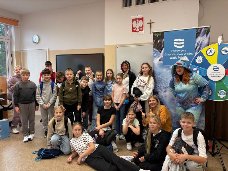 Aktywni błękitni-Szkoła Przyjazna Wodzie