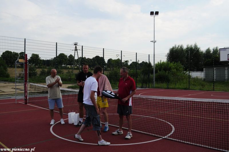 Mistrzostwa Powiatowe w Pieniężnie w tenisie ziemnym 